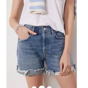 Agolde Parker long shorts